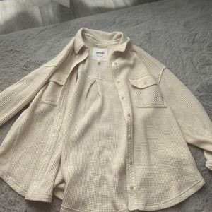 Aerie oversized Button up